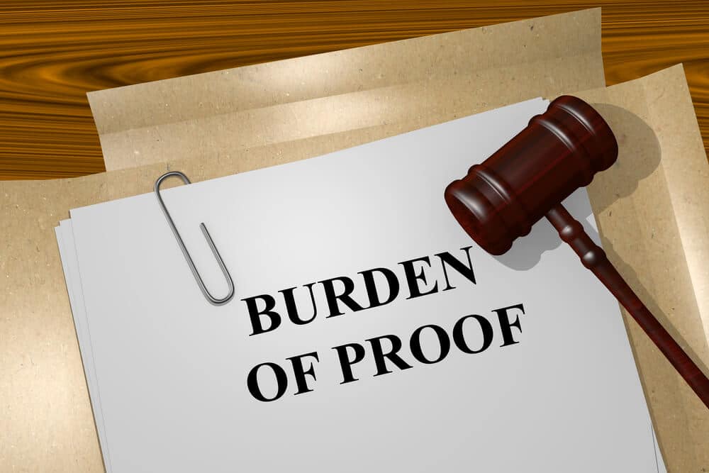 Importance of The Burden of Proof in Your Divorce Case in NJ