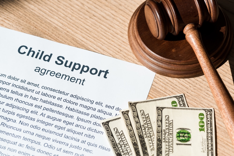 How can I make sure that child support is being spent on the children?