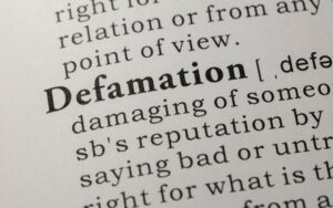 Defamation Claims in New Jersey Divorce Cases