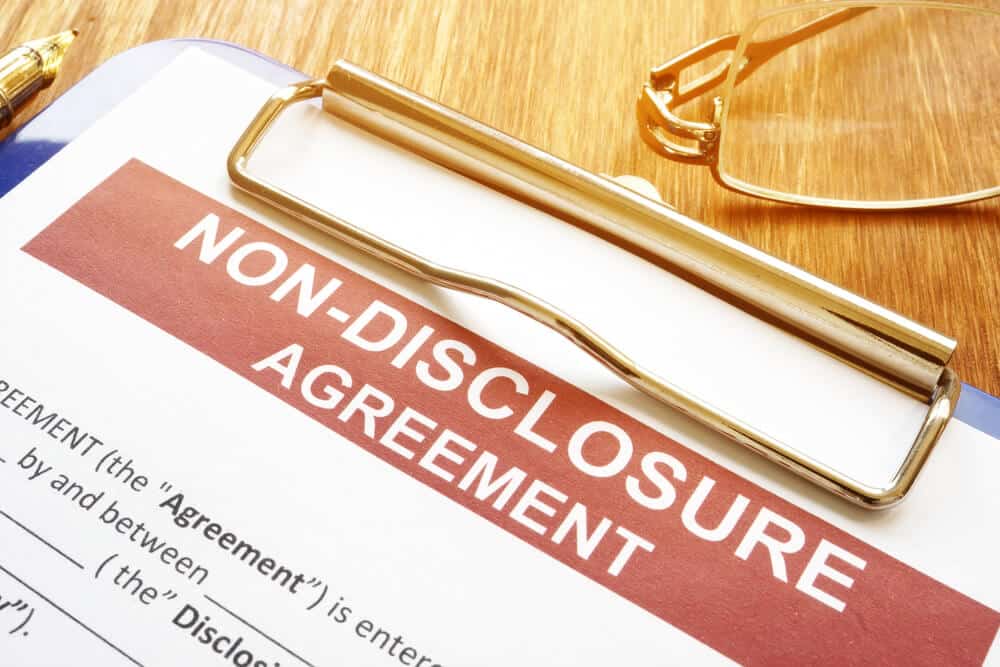 Non-Disclosure Agreements in a Divorce Context in NJ