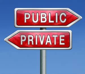 How to Determine Public or Private Expenses?